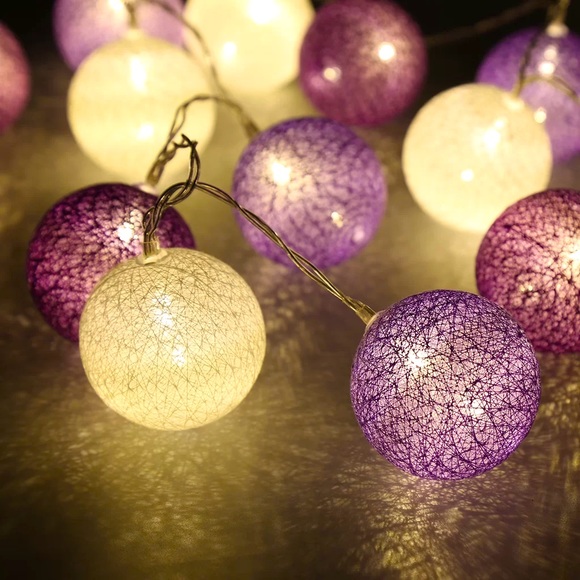 illumin8 Other - Set Of 10 LED Fairy Light Up Balls Decorative Lights